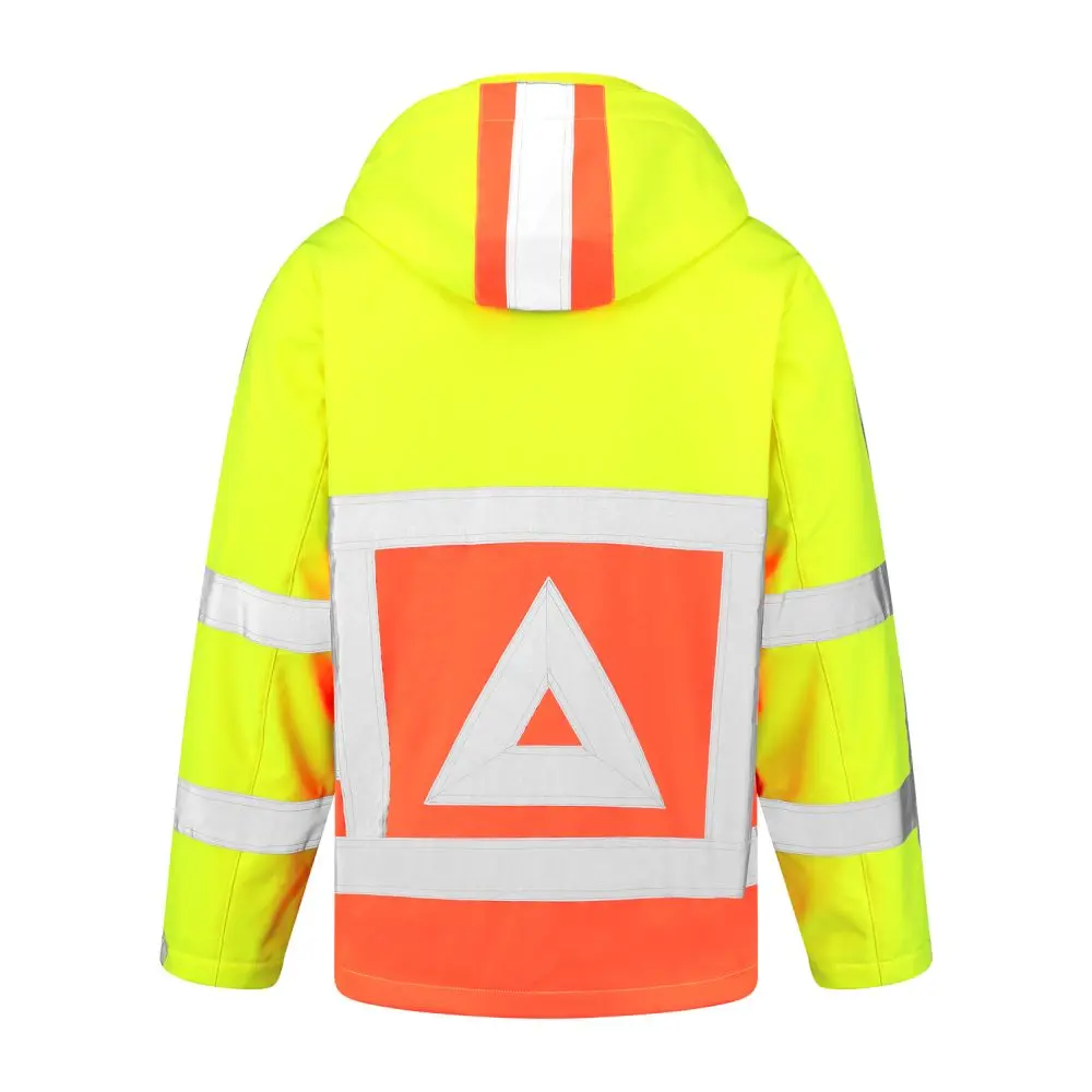 VKSSRWS100 Warnschutz Softshell-Jacke für Verkehrslotsen