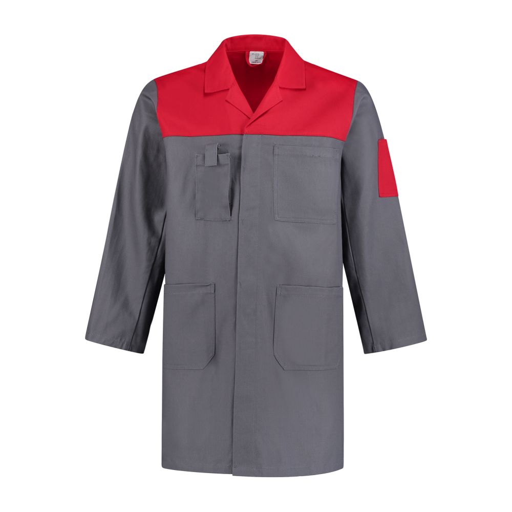 SJ1002KL Arbeitskittel 100% Baumwolle zweifarbig