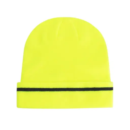 HVHAT Strickmütze in Warnfarbe