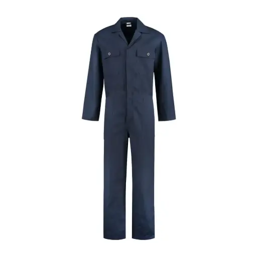 OVKN100 Overall 100% Baumwolle mit Knopfverschluss